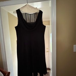 Jones Wear Black Cocktail Dress
